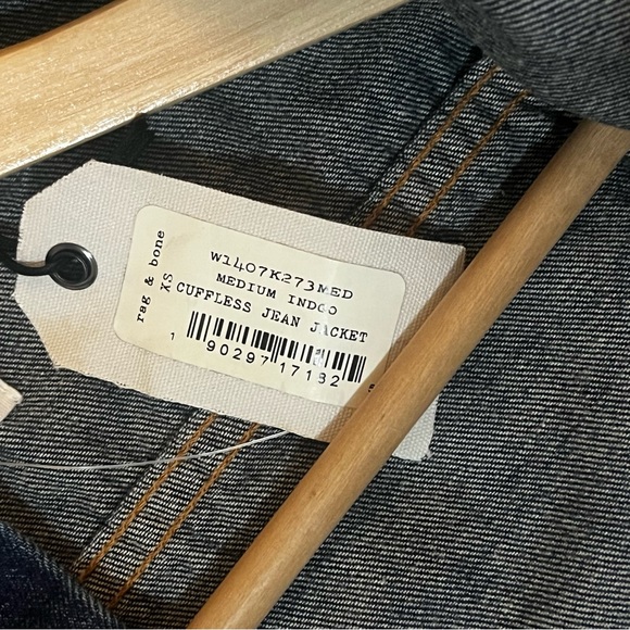 rag & bone Cuff-Less Jean Jacket - Picture 11 of 11